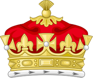 Coronet of a Child of the Sovereign.svg